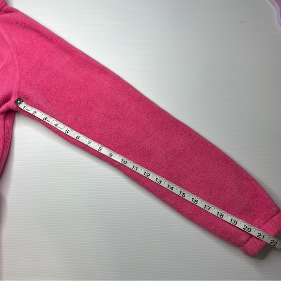 Columbia Womens Collared Pink Fleece Zip-up Jacket w/ Zipper Pockets Size M - Picture 9 of 10